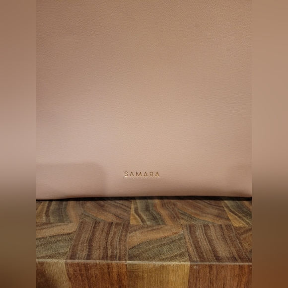 NWOT Anthropologie Samara Bag Vegan Leather Pink - Picture 3 of 5